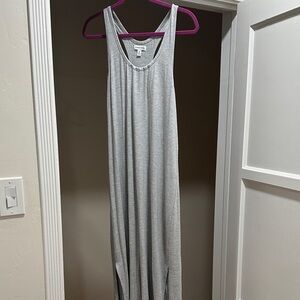 Nordstrom Light Gray Maxi Dress